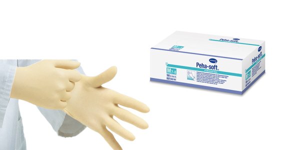 Hartmann Peha-soft Latexhandschuhe Größe S - 10 x 100 Stck.